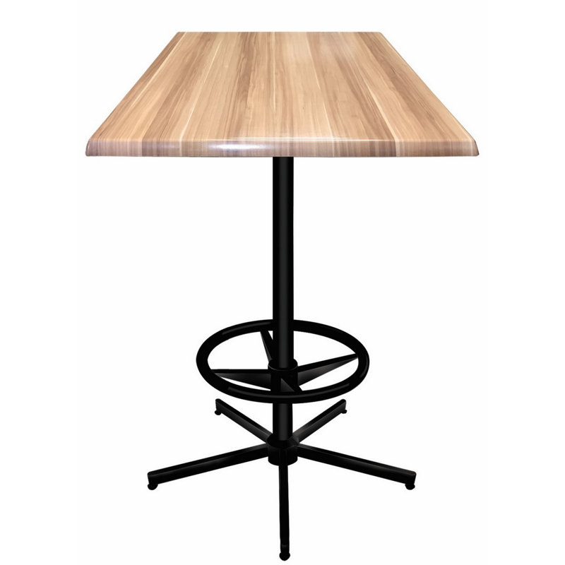 42" Tall, Indoor/Outdoor Table, Natural, 42"H X 36" L X 36" W