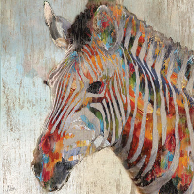 " Paint Splash Zebra "
