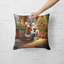 Coussin Schnauzer and Santa Claus-101410292