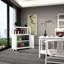 Grande armoire pour le linge de salle de bain - rince-bouche blanc