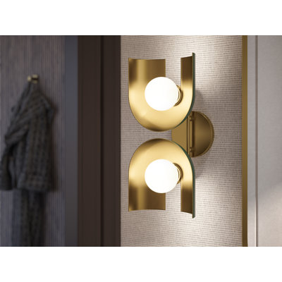 Jabot Two-Light Sconce