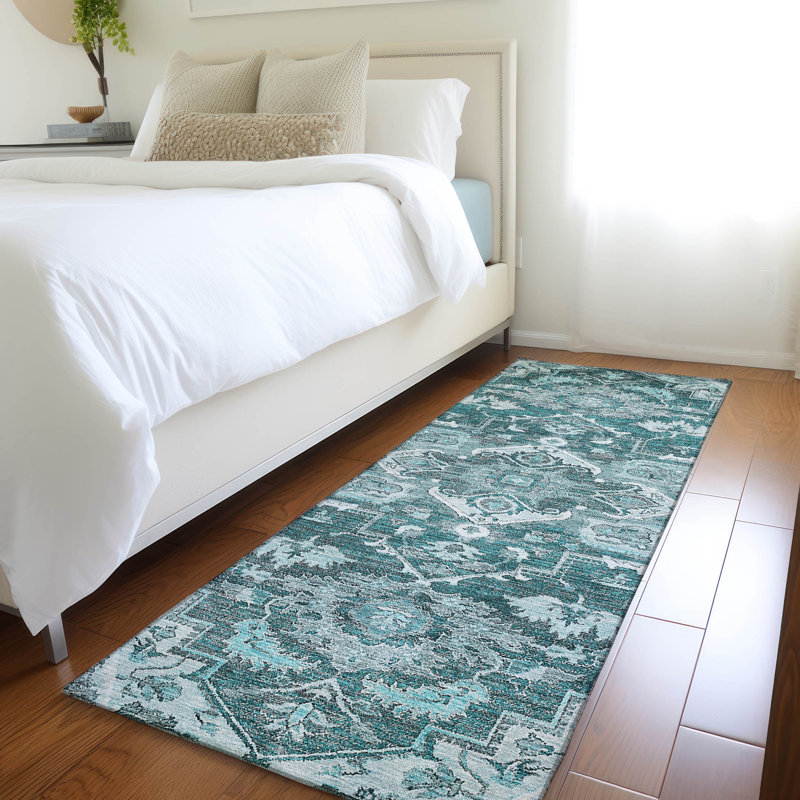 Malchow Washable Oriental Indoor / Outdoor Rug, Runner 2'3" x 7'6"