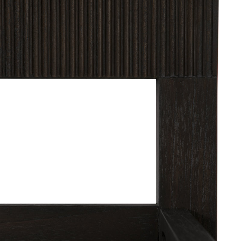 Princeton Bed, Queen, Cerused Forest Black
