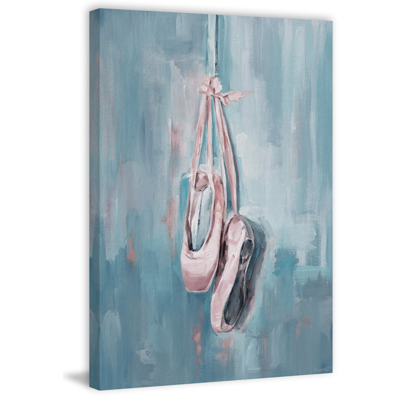 Bertsch sur Pointe, reproduction sur toile tendue, H 30 po x l 20 po x P 1,5 po