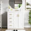 Ensemble de meuble-lavabo autoportant avec 3 tiroirs-621731838