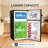 BANGSON 3.2 CU.FT Small Refrigerator with Freezer, Door Handle, Bottle Opener, For Bedroom, Dorm, Office, Home, Garage or RV,Black-121532468