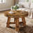 Solid Wood Round Coffee Table-12981585