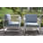 Jayton Powder Coated Aluminum Outdoor Lounge Chair with Cushions-215210734-215210735