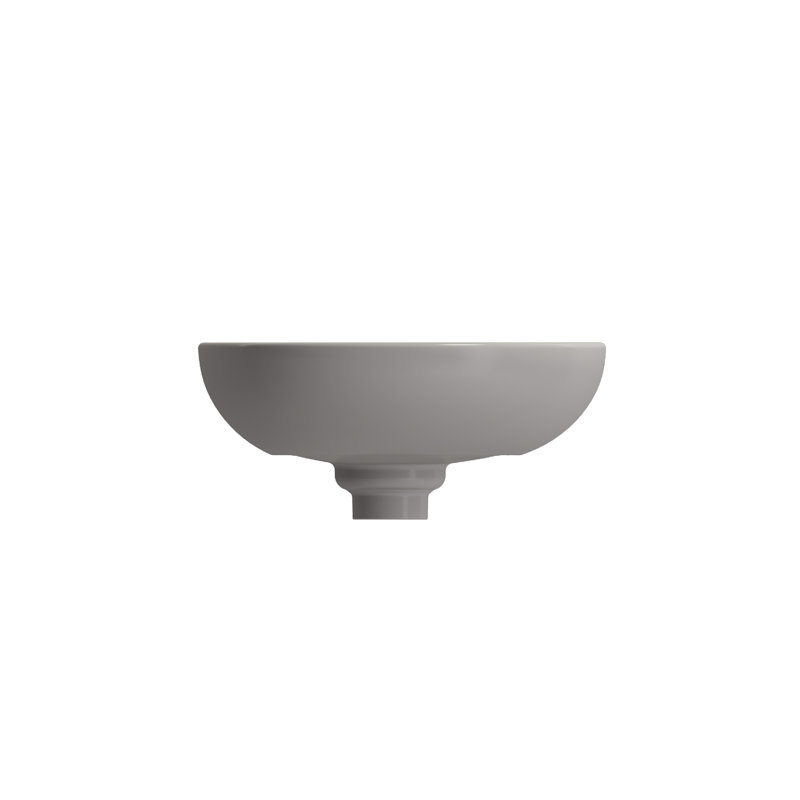 Etna 22.8'' L Bathroom Sink, Matte Gray