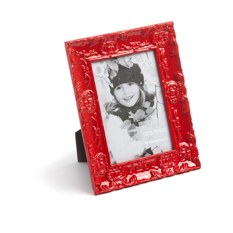 Cadre photo Roma, 5 po x 7 po, Rouge