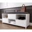 Upholstered Bench with Drawers and Shelves-71038557