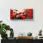  «Drums 11» par Sean Parnell, art mural en verre acrylique, 24 po x 12 po