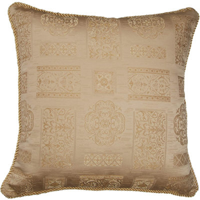 Housse de coussin damassé design Premium
