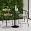 Tabouret de bar Kede en tweed vert-970153373