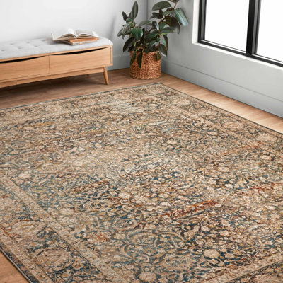 Lourdes Oriental Indoor Rug