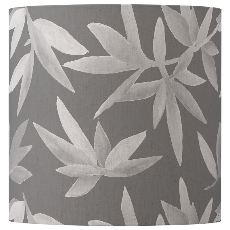 Cotton Round Lamp Shade, 50cm H x 48cm W x 48cm, Ocean