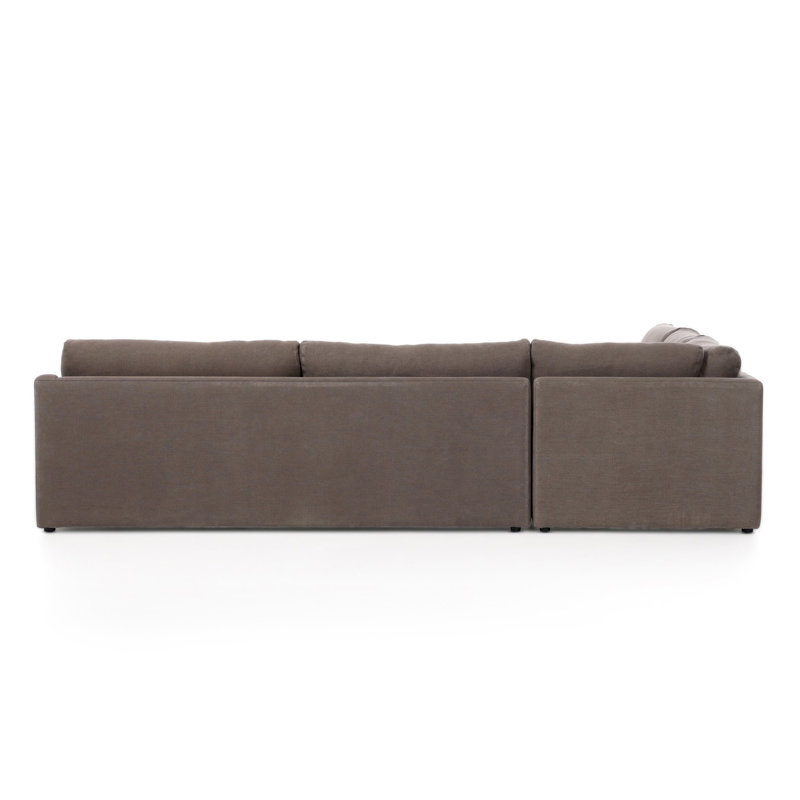 Aurelia 3-Piece Sectional, Broadway Coffee Linen