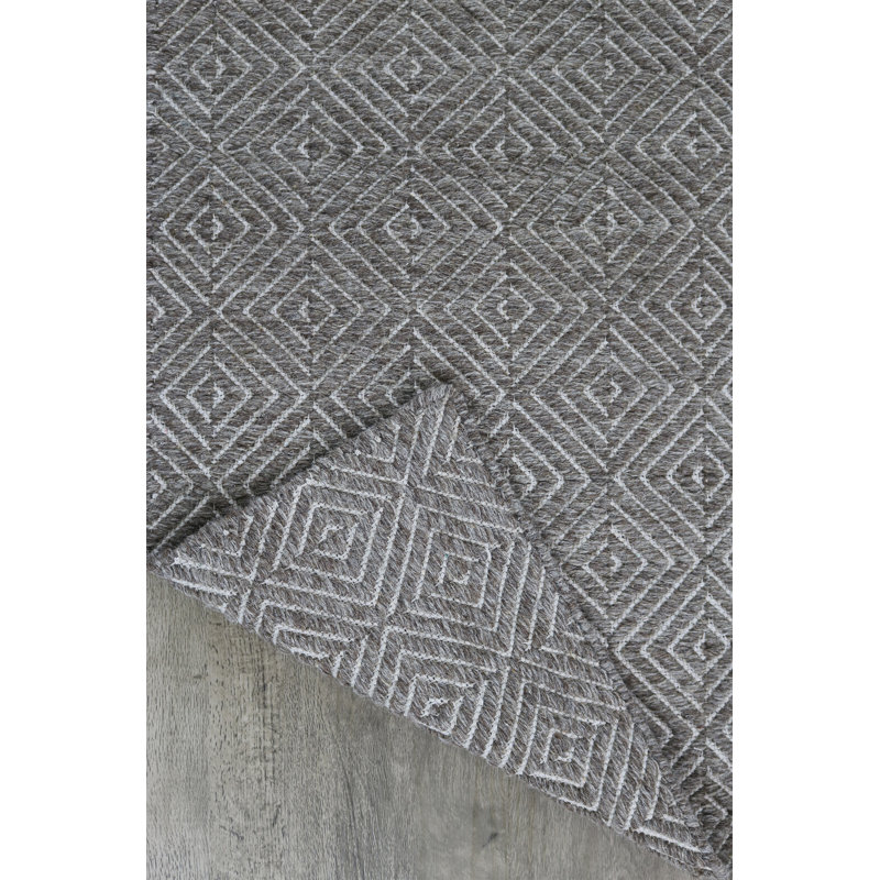 Laiah Geometric Hand Woven Area Rug, Rectangle 160 x 230cm