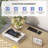 23.6'' W 2-Drawer Nightstand With Built-In Outlets And Human Sensor Light-1784741470