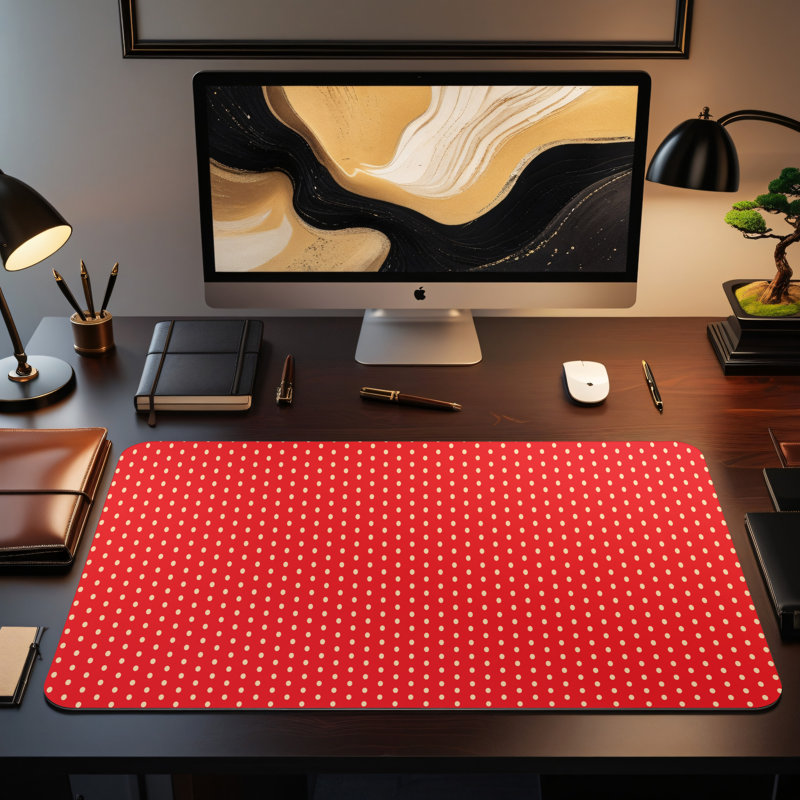 Polyester Desk Pad, 23.6x13.8