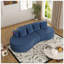 Canapé modulaire incurvé moderne 3 places-129410789