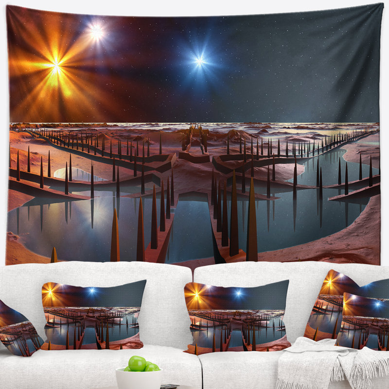 Polyester Tapestry, 68" H x 80" W