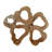 Teak Wood Handmade Live Edge Abstract Brown Wall Decor