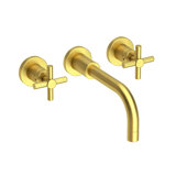 East Linear Wall Mount Bathroom Faucet