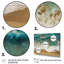 Vue aérienne des vagues tranquilles 1 - plage, art mural-847585314-847585315