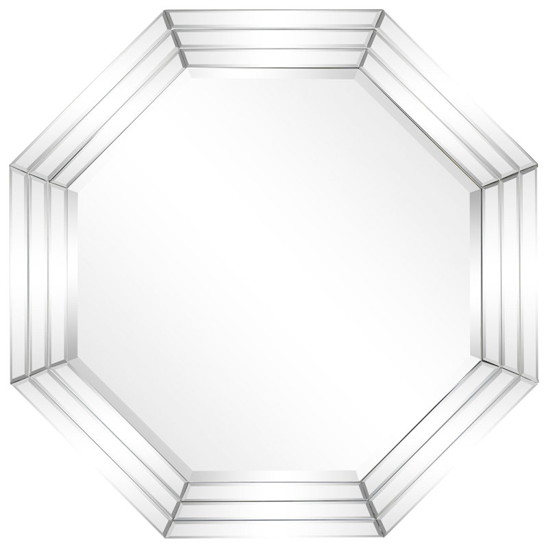 Nickole Solid Wood Flat Mirror