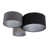 Black/Silver/Dark Grey