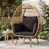 Black Cushions/Natural Frame is out of stock