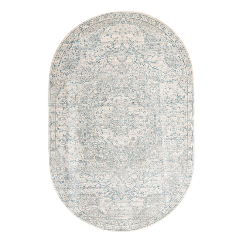 Kaleigh Oriental Indoor Rug, Oval 5'3" x 8'