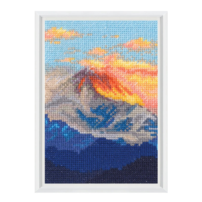Un rêve qui descend des montagnes C419 Trousse de broderie au point de croix compté