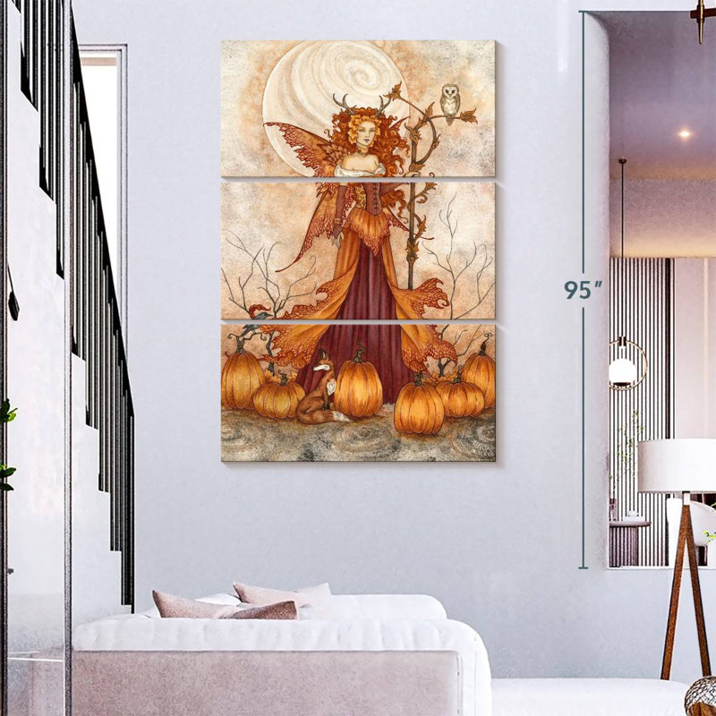 Pumpkin Queen, 74" H x 48" W
