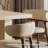 Modern Elegance Travertine - Slab Dining Table: Sleek & Spacious-110205123