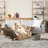 EROMMY Leather Pet Bed, Modern Pet Couch For Dogs, Leather Pet Sofa