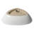 Alfi Brand 12.75'' White Ceramic Oval Bathroom Sink