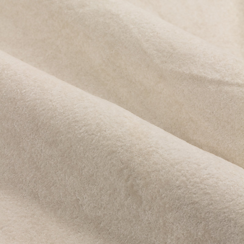 Lustre Velvet Room Darkening Curtain Panel Pair, Ivory, 117cm Width x 183cm Drop