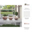 Jardinières Latitude Run® Valdiva, 3 pièces