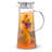 JoyJolt Breeze Glass Drink Water Pitcher with Handle, 50oz