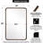 Contemporary Rectangle Bathroom Vanity Mirror | Stainless Steel Thick Frame-1180409720-1180963155