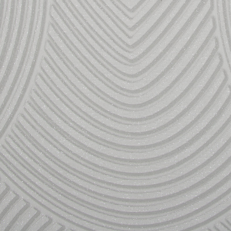 Yeadon Geometric Wallpaper Roll, Quartz