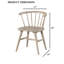 Mid-Century Modern Style 2Pc Dining Chair-1716007355