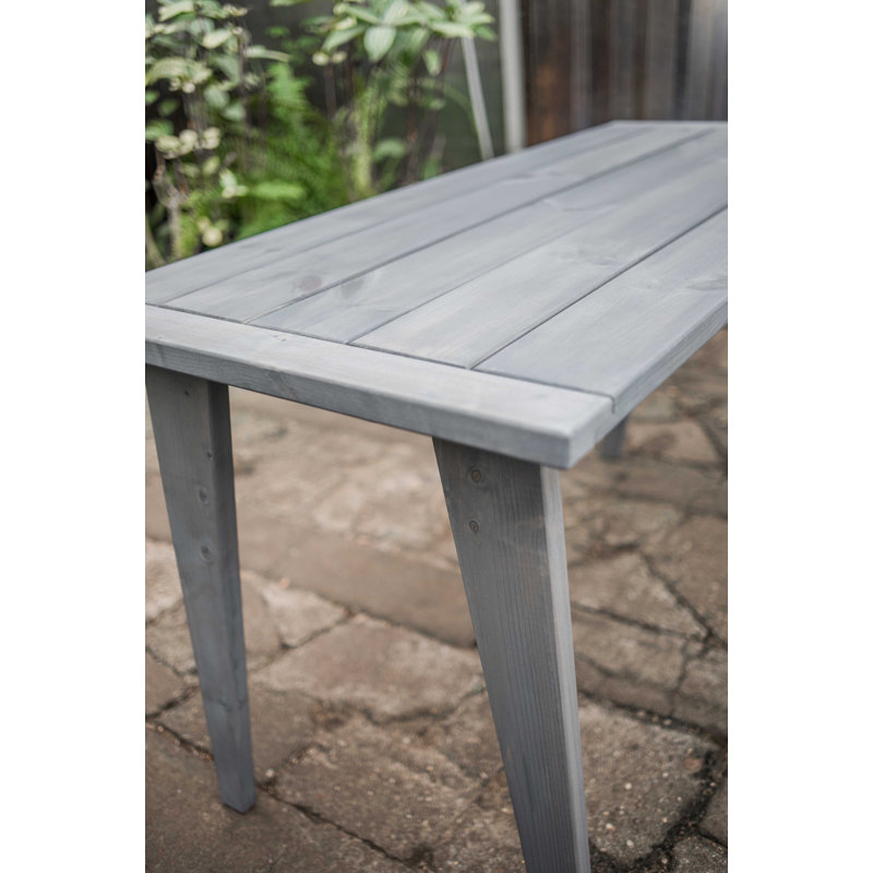 Dahlen Rectangular Outdoor Dining Table , 140cm cm W 60cm cm D, 75"H x 60"W x 140"L