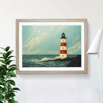 Imaginative Lighthouse - Single Picture Frame Print