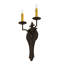 Lampe murale bougie 2 lumières Grose
