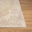 Tapis oriental traditionnel beige / ivoire lavable à la machine-1236930826