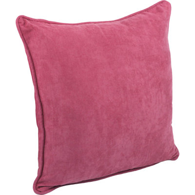 Jacquard Microsuede Reversible Throw Pillow
