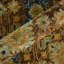Tapis traditionnel brun crocheté à la main Tricity-659086804